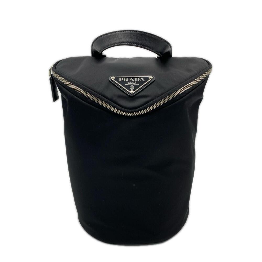 PRADA Re-Nylon Triangle Logo One-Shoulder Bag 2VZ096 - Shoulder Bag, Black Ny...